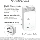 TP-Link G.hn Powerline Adapter Kit 2400Mbps 2+2 Gigabit Ethernet 2 view 2