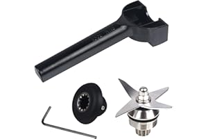BOXYOUPING Blade Replacement Parts for Vitamix - Blender Wet Blade Assembly with Wrench and Drive Socket, Compatible with Vitamix 64oz and 32oz Containers,Durable Construction