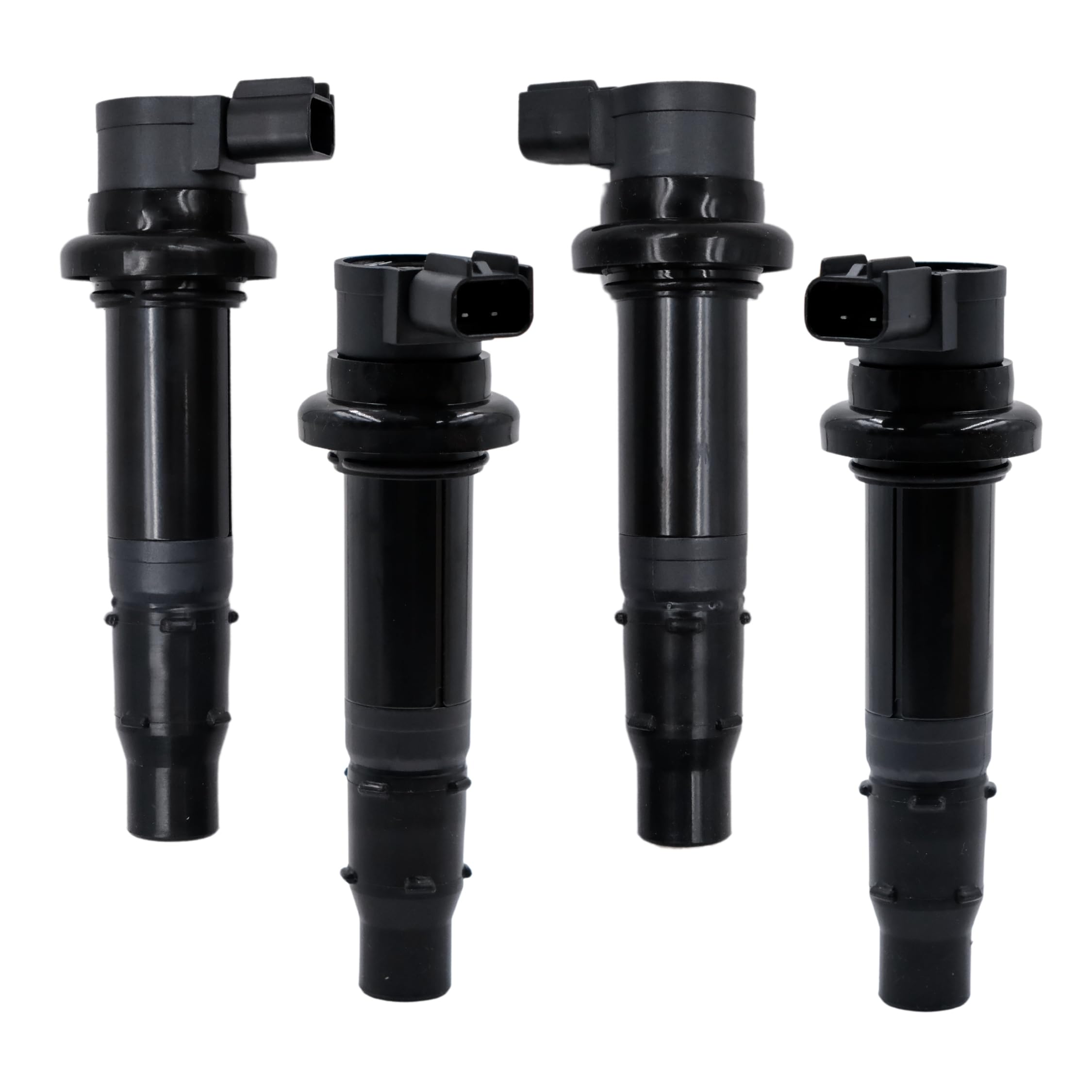Photo 1 of 4pcs Ignition Coils F6T558 Compatible With Yamaha YZF R1 2002-2006| YZF R6 2003-2007| YZF R6S 2006-2009| FZ1 2006-2014| VMX1700 V-Max 2009-2016| FZS1 2015 5VY-82310-00-00