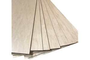 1/8" x 12" x 12" Pre Finished Maple Plywood - Perfect for CNC, Laser Cutting & Engraving - Cherokee Wood Products (16pcs)