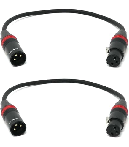 Amazon.com: HQRP 3.5mm to XLR Female 3-pin Cable Cord for Audio