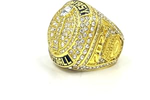 TUOYU Personalized 2023 Fantasy Football Championship Trophy Rings Prize