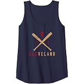 Cleveland CLE Baseball Vintage Distressed Tank Top