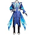 Cosfun Neuvillette Cosplay Genshin Impact Cosplay Costume Jacquard Upgrade Version C08563