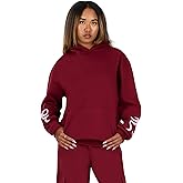 Forever 21 womens Oversized Hoodie With Graphic Screens