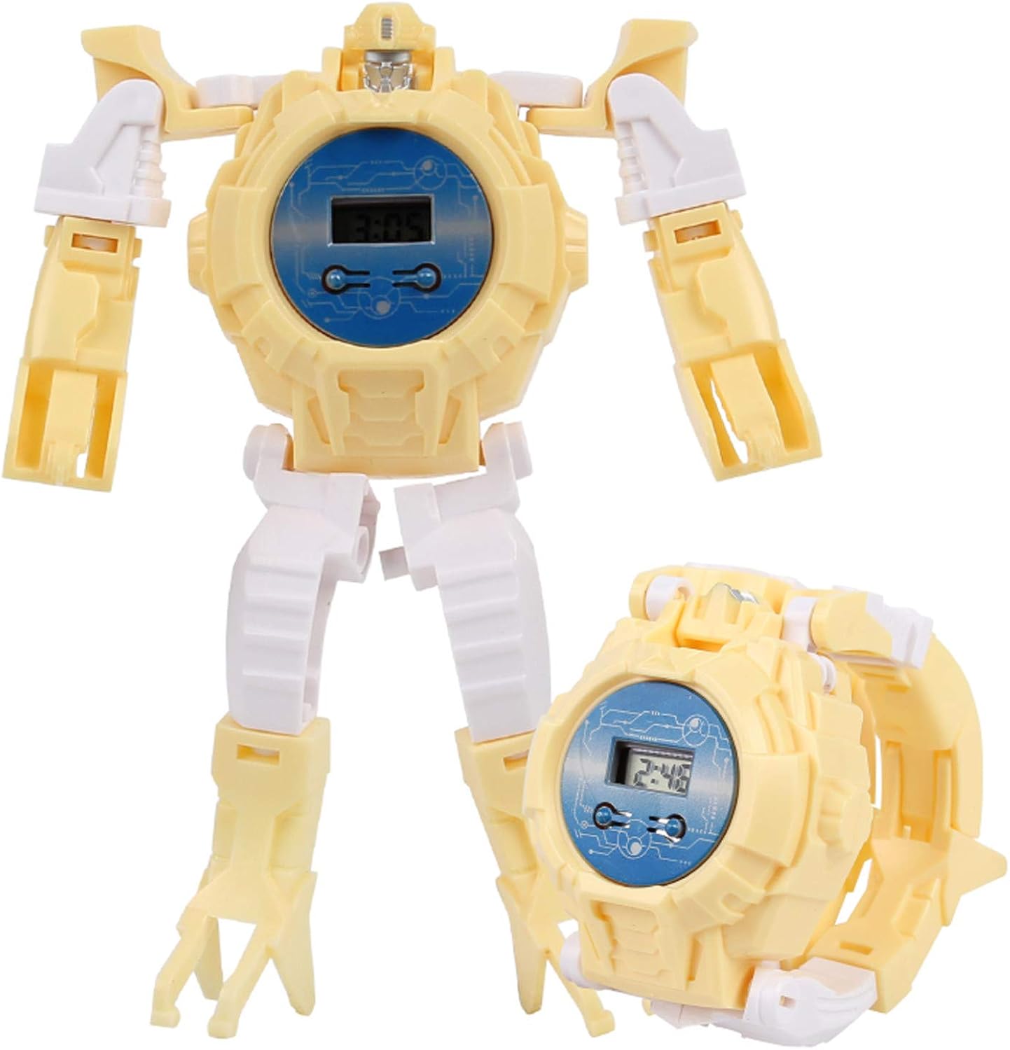 Kids Watch, Transform Robots Toy, Creative Robot Transformer for Boys