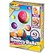 Creative Kids DIY Magic Bouncy Balls - Create Your Own Crystal Power Balls Craft Kit for Kids - Includes 25 Bags of Multicolored Crystal Powder & 5 Molds - Makes Up to 43 Balls primary