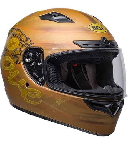 Bell Qualifier DLX MIPS Helmets - Hart-Luck Live Matte Gold