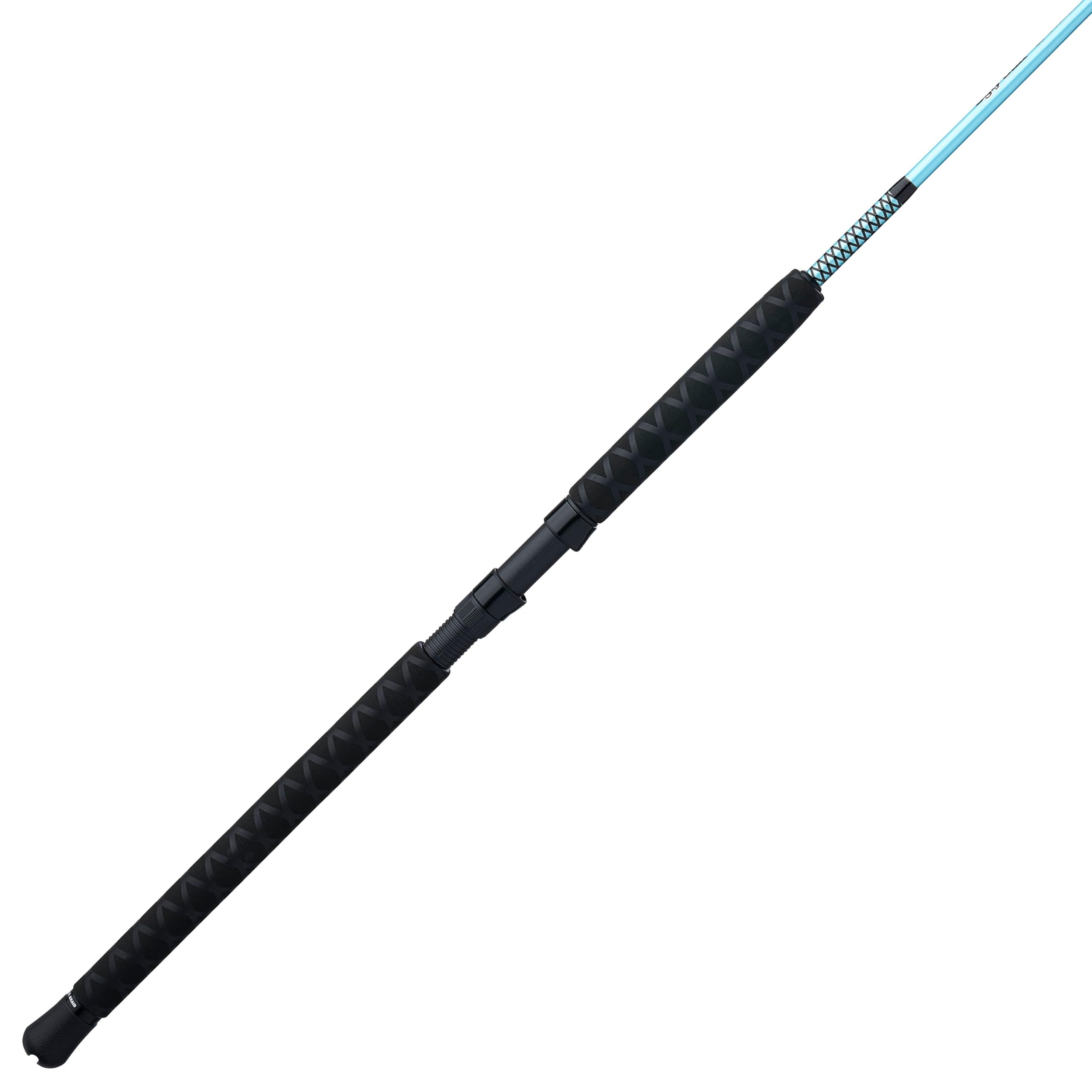 Photo 1 of Ugly Stik 6'4" Carbon Jigging Spinning Rod, 1 Piece Fishing Rod, Medium Heavy Rod Power, 50 - 130 lb Line Rating, Lure Rating 5 - 8 oz