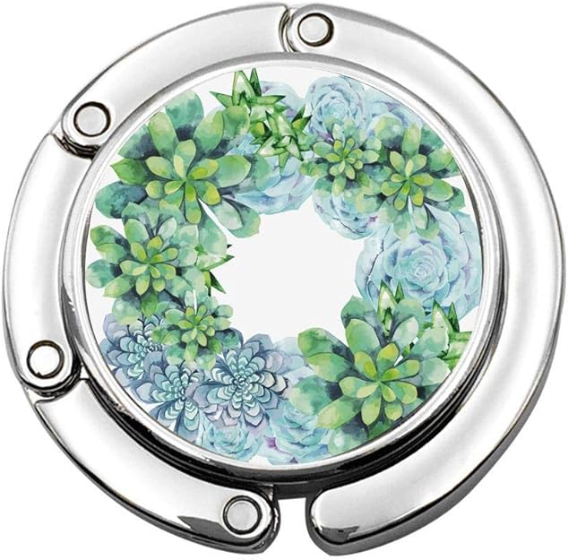 Gancho plegable para bolso de mano, plegable, para colgar en la mesa