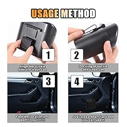 Mini Car Trash Can With Lid, Small Automotive