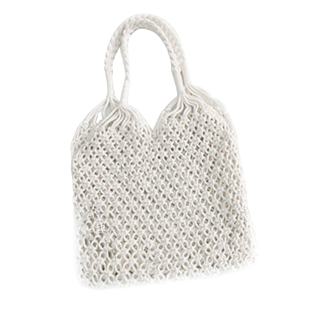 Kawn® Fashion Women Fishing Net Woven Handbag Bag Summer Beach Bags