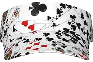 SWEET TANG Unisex Sports Sun Visor Adjustable UV Protection Sun Hat Cap for Golf Tennis