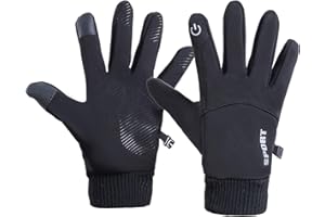 Nydotd Winter Gloves for Men Women Warm Thermal Windproof Gloves with Fleece Lined Non-Slip Warm Glove for Phone Texting Driv