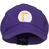e4Hats.com Wario Waluigi Embroidered Cotton Newsboy Cap
