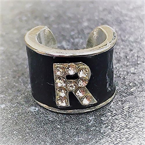 UltraScope Stethoscope Crystal Monogram Charm - R