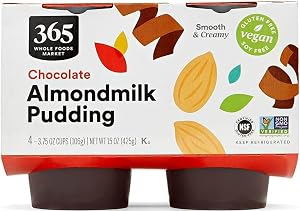 365 by Whole Foods Market, Chocolate Almond Milk Pudding, 4 pack, 15 oz