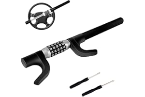 OPL5 Car Wheel Lock Anti-Theft Device,5-Digit Multiple Password High-Security Vehicle Lock,Adjustable Heavy-Duty Protective S