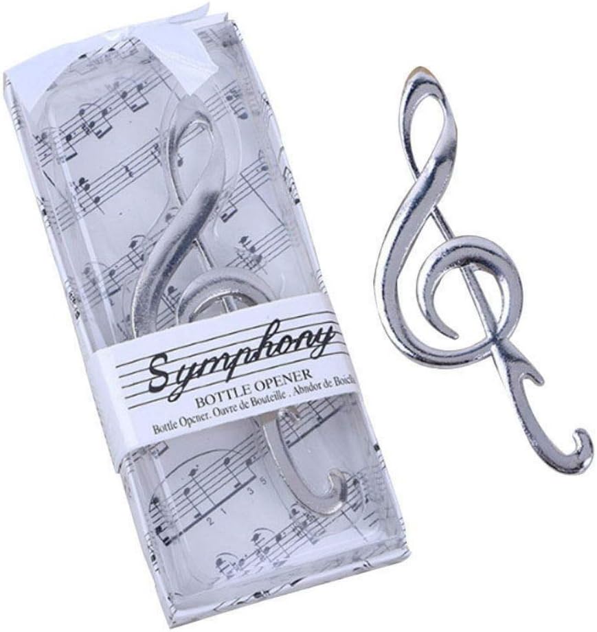24pcs"Symphony" Music Note Bottle Opener For Wedding Party Favor