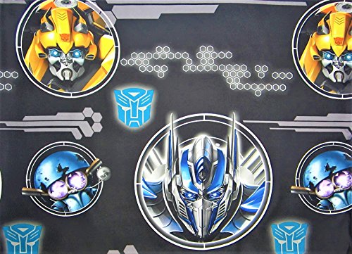 Autobot Strong Transformers 5 100% Polyester (FLAT SHEET ONLY) Size TWIN Boys Girls Kids Bedding