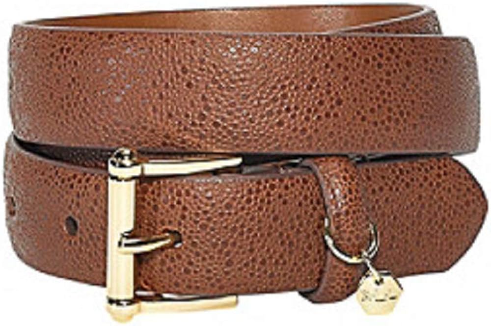 LAUREN Ralph Lauren 1 Faux Stingray Belt Bourbon Women's Belts at Amazon Womenâs Clothing store