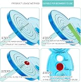Lmyzcbzl Paper Quilling Tools Set 6 Pcs Flower Rolling Slotted Needle Pen DIY view 5