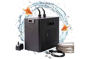 42/79/132/264 gal Aquarium Chiller 1/10HP 1/3 HP 1/2 HP 1HP Water Chiller Hydroponics Cooler 160/300/500/1000L for Hydroponic