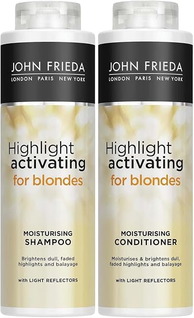 John Frieda Sheer Blonde Highlight Activating Moisturising Shampoo &