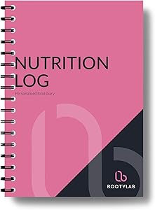 Food Diary/Nutrition Log with Calorie & Macro Tracker - The Perfect Weight Loss Journal with Kcal, Protein, Fat & Carb Stats