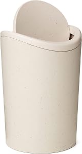 TATAY 6L Bathroom Bin Swing Lid Compact Modern Design Spain 19 x 19 x 28 cm view 2