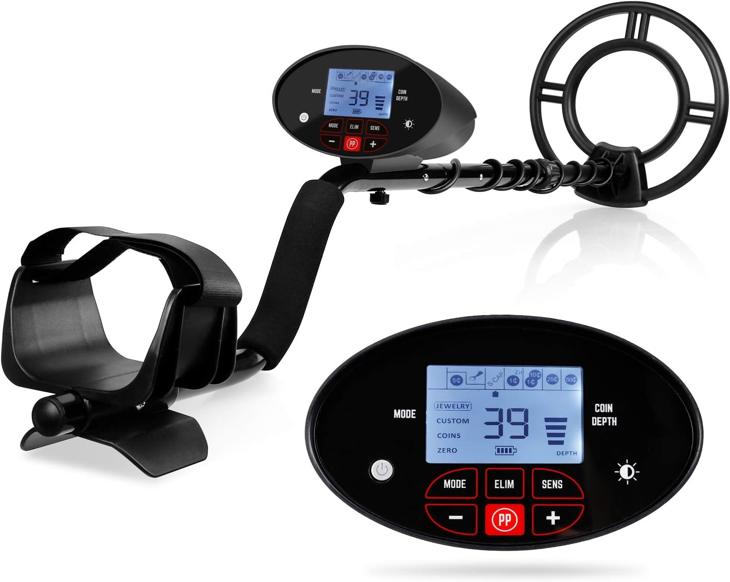 INTEY Pinpoint Professional Metal detector for Adults MultiFunction