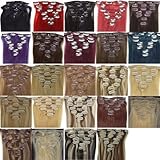 Straight Remy Human Hair Extensions 24 Colors for Your Choose in 15inch ,18inch ,20inch ,22inch ,Beauty Salon Women's Accessories