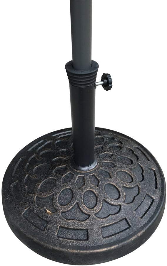 Umbrella Cone And Wedge Parasol Base Stand 1 5 Diameter Patio Table Hole Ring Plug Fits For Outdoor Patio Umbrella 1 Black Umbrella Stands Bases Patio Furniture Accessories