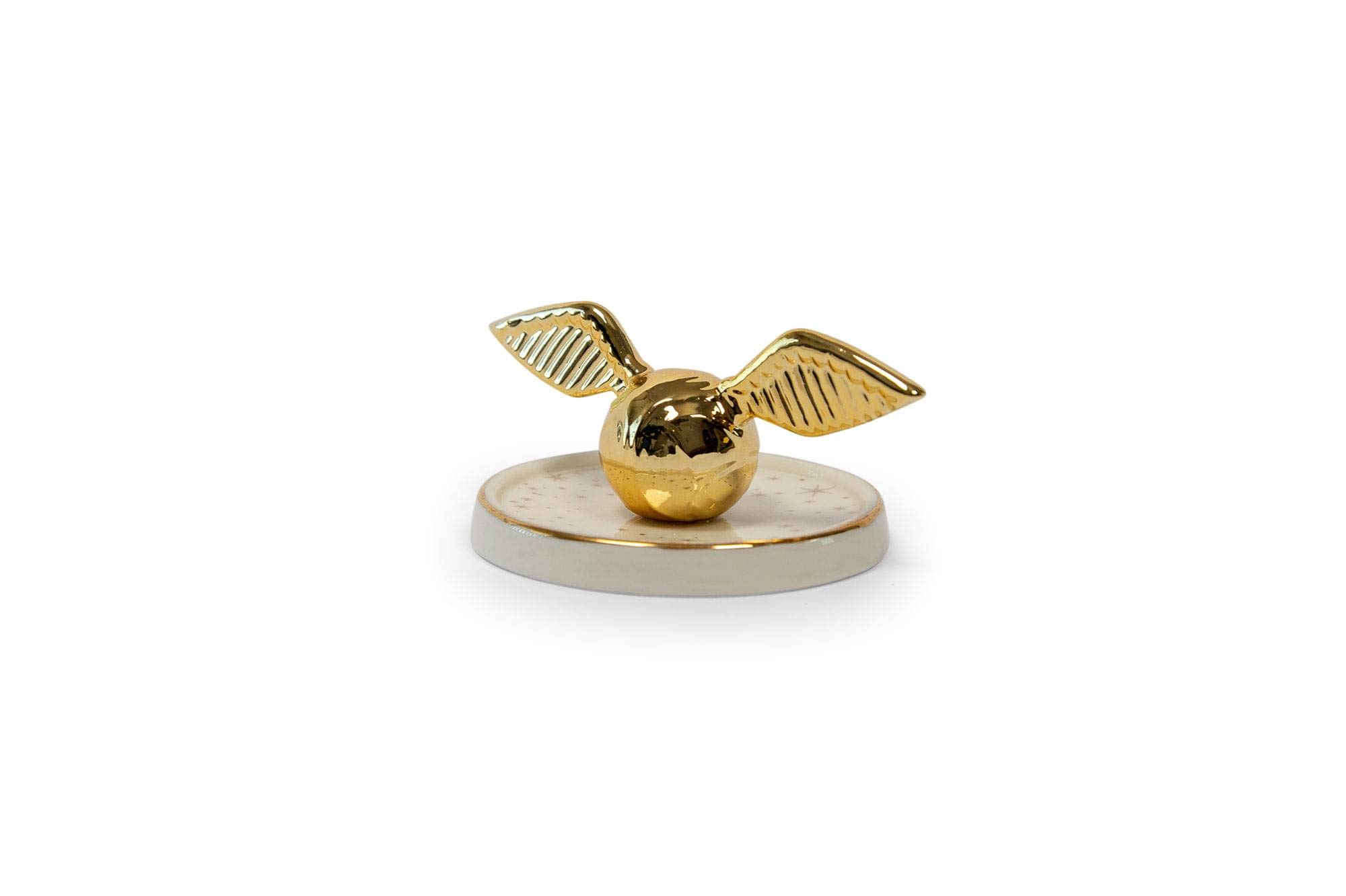 Harry Potter Golden Snitch Ceramic Trinket Tray | 4 Inches