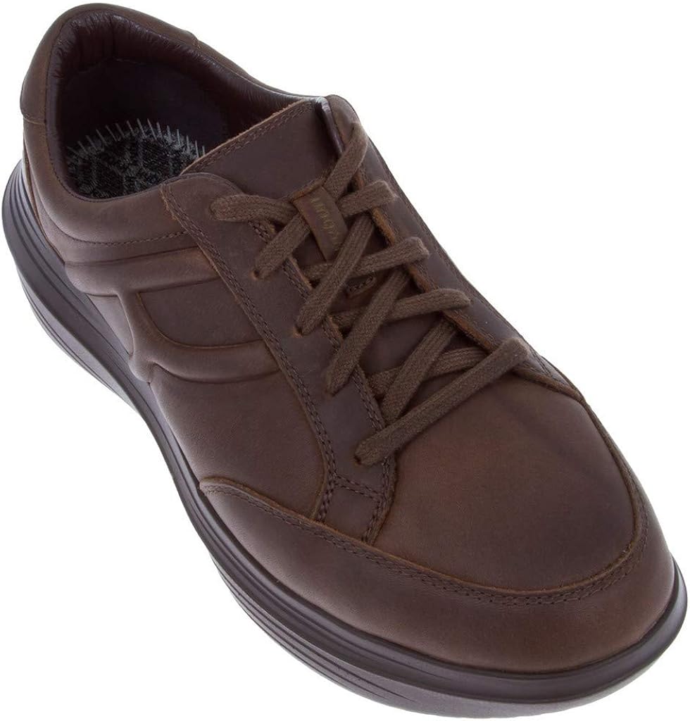 kybun Mens's Zürich Tobacco Leather Shoes 9 Shoes