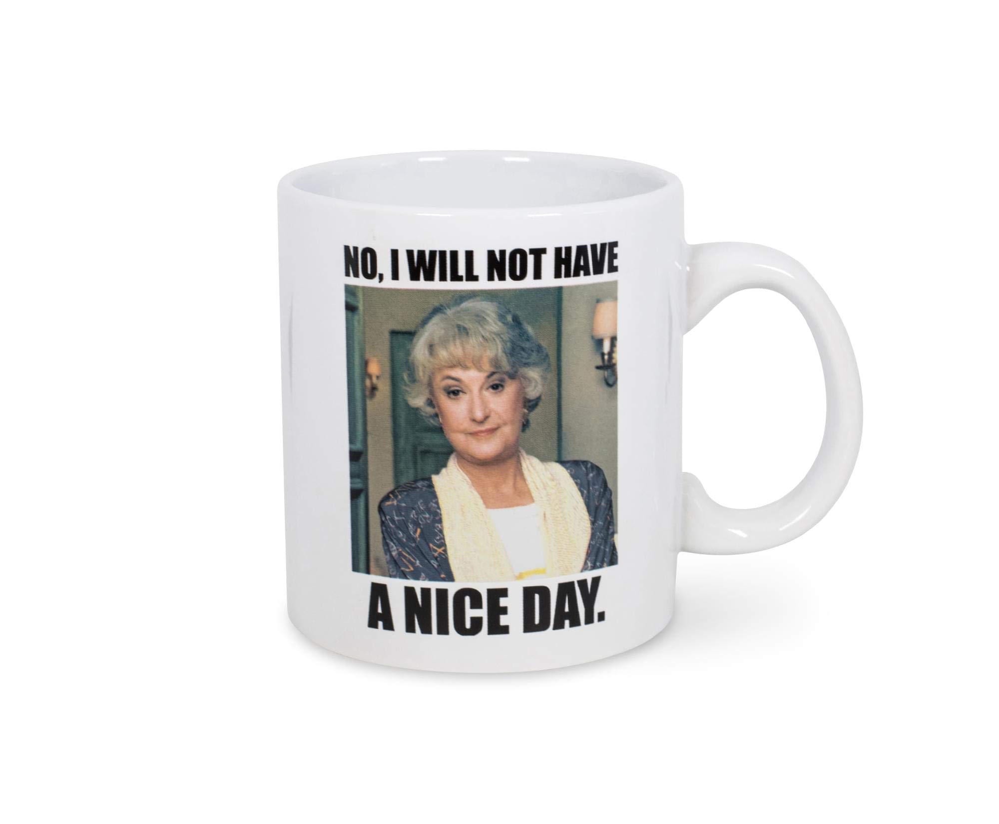 Silver Buffalo The Golden Girls Dorothy I Will Not Have A Nice Day 20oz Ceramic Mug Toynk Exclusive