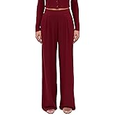 Leset Women's Lauren Pleated Pocket Pants