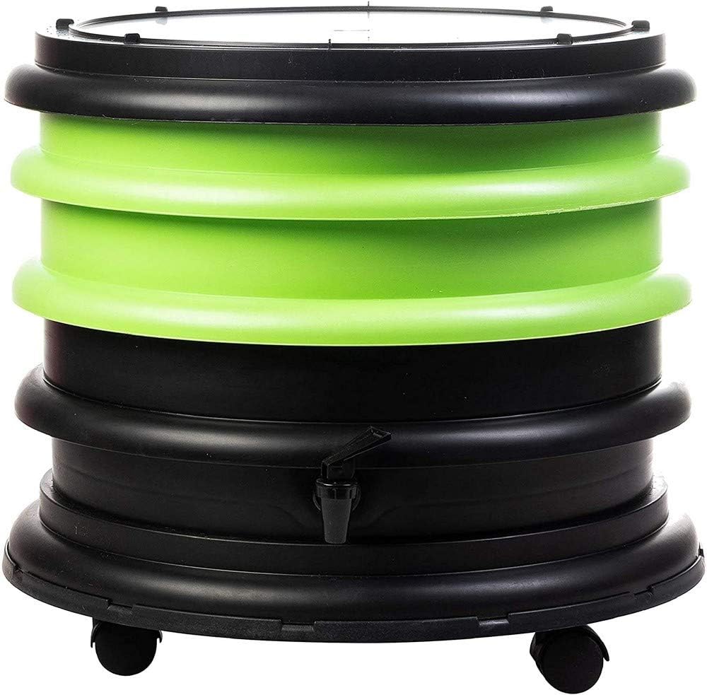 WORMbox | Lombricomposteur 3 Plateaux Ivoire Jardinière 500gr de