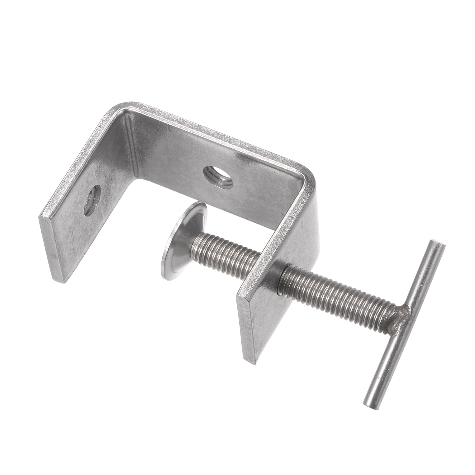 CoCud C-Clamp, 58mm Jaw Opening Width, Stainless Steel I Shaped Design Clamp - (Applications: for Woodworking Metalworking Assembly Construction)