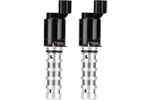 AUTSURLES 2-PC Engine Oil Control VVT Valve Variable Valve Timing Solenoid Fit for Hyundai & Kia Models - Accent/Sonata/Tucson/Veloster/Forte Koup/ Forte5/ Rio/Soul - L4 1.6L,Replace for 243552B700, TS1114