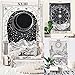 BLEUM CADE Tarot Tapestry The Moon The Star The Sun Tapestry Medieval Europe Divination Tapestry Wall Hanging Tapestries Mysterious Wall Tapestry for Home Decor (Pack of 3, 51×59 Inches)