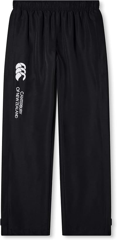 Canterbury Junior Open Hem Stadium Pants Black 12 Boys Tracksuit Joggers