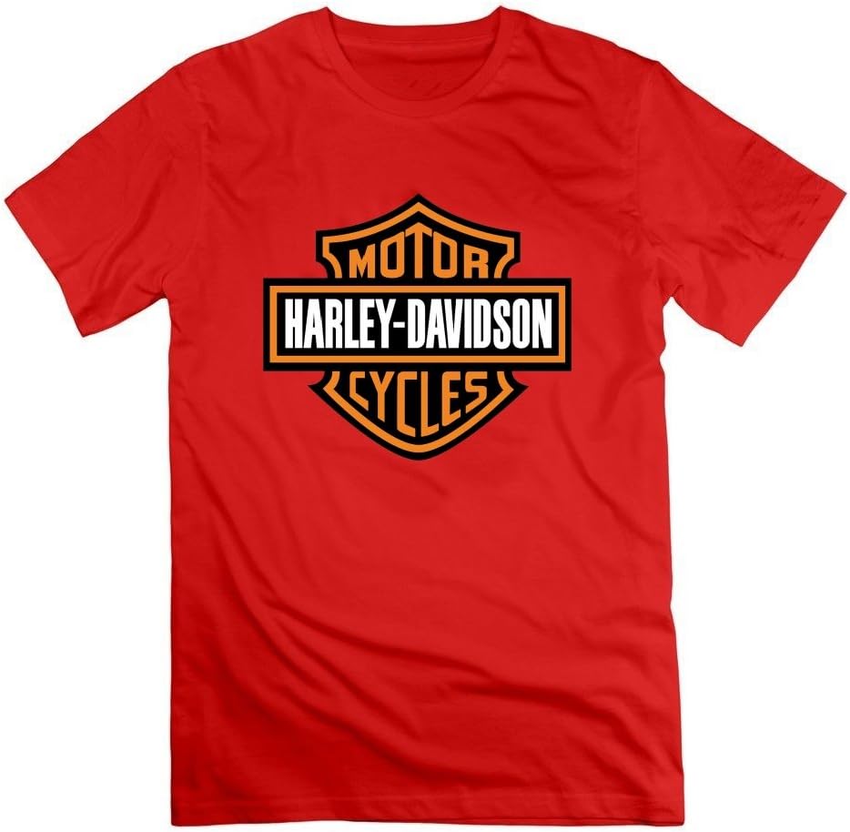GabriHuff Designed Gray Men Popular Lightweight Harley Davidson Cotton T Shirt