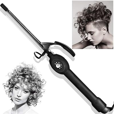 Buy Small Curling Iron Thin Curler Hair Curling Wand For Short Long Hair 3 8 Small Barrel Curly Irons Unisex Hair Curler Tourmaline Ceramic Thin Curling Wand Hair Styling Tools Tight Curls Online In