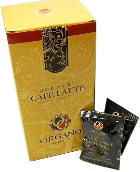 1 caja de Organo Gold Gourmet Ganoderma -Cafe con leche (20 sobres): Amazon.es: Hogar