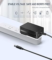 12V AC DC Adapter Compatible for Crosley Radio CR49