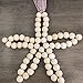 120 Pcs Unfinished Natural Solid Round Wood Spacer Beads Round Ball 1 inch Diameter Wooden Loose Beads Balls for DIY Art & Craft Project and Jewelry Making (120)