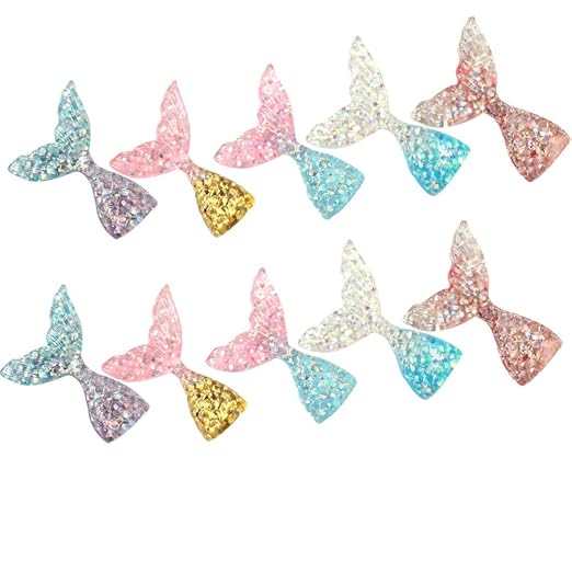 UPKOCH - 5 imanes de Nevera con Forma de Cola de Pescado, Sirena ...