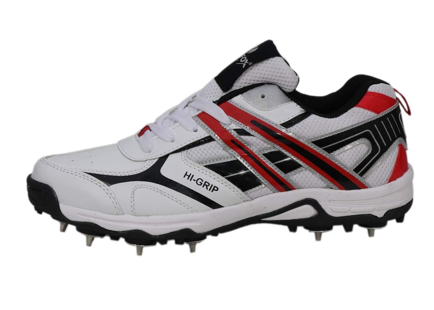 Buy ZEEFOX Jaffa Cricket Spikes Shoes (Red) at Amazon.in