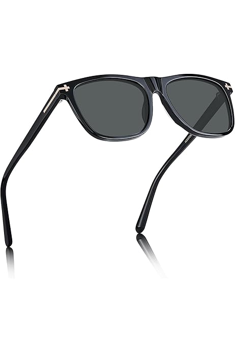 Lunette De Soleil Homme CARFIA Retro Polarized Sunglasses For Men